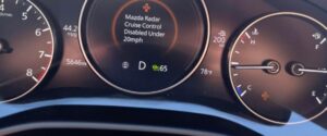 Dashboard Cruise Control Warning Light