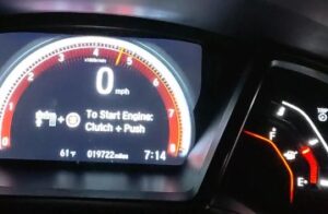 Honda Civic Brake System Warning Light